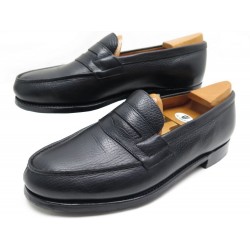 CHAUSSURES JM WESTON 180 MOCASSINS 6.5D 41.5 CUIR GRAINE NOIR + EMBAUCHOIRS 755€