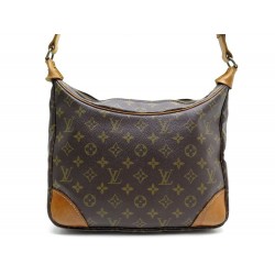 VINTAGE SAC A MAIN LOUIS VUITTON BOULOGNE 30 CM MONOGRAM CUIR LEATHER BAG 900€