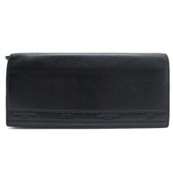 PORTEFEUILLE LANCEL EN CUIR NOIR + BOITE ET POCHON BLACK LEATHER BILLFOLD 290€