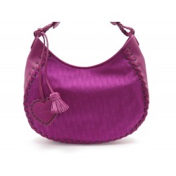 NEUF SAC A MAIN CHRISTIAN DIOR ETHNIC HOBO ROND MONOGRAMME OBLIQUE FUSHIA 990€