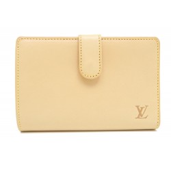 NEUF PORTE MONNAIE PORTEFEUILLE LOUIS VUITTON VIENNOIS EN CUIR VEAU WALLET 715€