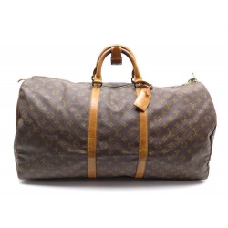 SAC A MAIN DE VOYAGE LOUIS VUITTON KEEPALL 60 TOILE MONOGRAM TRAVEL BAG 1100€