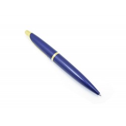 STYLO BILLE ALFRED DUNHILL EN LAQUE DE CHINE BLEU & DORE BLUE BALLPOINT PEN 350€