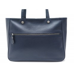 NEUF SAC A MAIN LONGCHAMP LE FOULONNE TOTE BAG L1374021556 EN CUIR GRAINE BLEU 