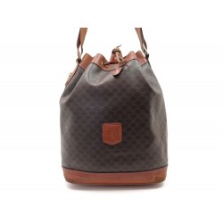 VINTAGE SAC A MAIN CELINE CABAS SEAU BESACE EN TOILE MONOGRAMMEE HAND BAG 790€