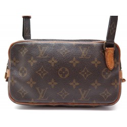 VINTAGE POCHETTE LOUIS VUITTON MARLY BANDOULIERE EN TOILE MONOGRAM LV BAG 890€