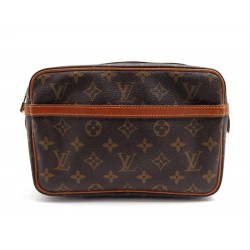 TROUSSE DE TOILETTE LOUIS VUITTON COMPIEGNE EN TOILE MONOGRAM LV POUCH BAG 480€