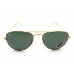 NEUF LUNETTES DE SOLEIL RAY BAN AVIATOR PILOTE 6214 BAUSCH LOMB LARGE DOREE 142€