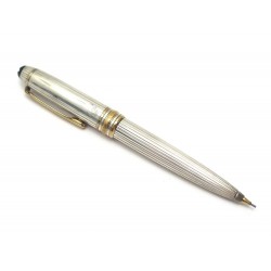 STYLO PORTE MINE MONTBLANC MEISTERSTUCK SOLITAIRE MOZART CRITERIUM ARGENT 900€