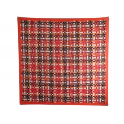 NEUF FOULARD HERMES BOLDUC AU CARRE SOIE 