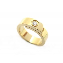 BAGUE CARTIER LOVE OR JAUNE ET DIAMANTS 