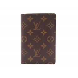 PORTEFEUILLE LOUIS VUITTON ORGANIZER TOILE MONOGRAM MARRON WALLET BILLFOLD 410