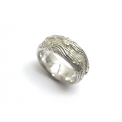 BAGUE DAVID YURMAN WAVES R05790MSS TAILLE 62 EN ARGENT MASSIF SILVER RING 450€