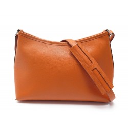 SAC A MAIN HERMES BERLINGO PM EN CUIR TAURILLON CLEMENCE ORANGE HAND BAG 3200€