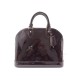 NEUF SAC A MAIN LOUIS VUITTON ALMA PM M91611 MONOGRAM VERNI AMARANTE BAG 1750