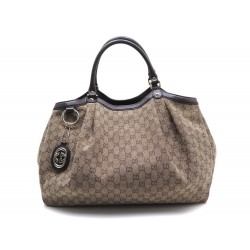 SAC GUCCI SUKEY TOILE MONOGRAM MARRON 