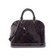 NEUF SAC A MAIN LOUIS VUITTON ALMA PM M91611 MONOGRAM VERNI AMARANTE BAG 1750