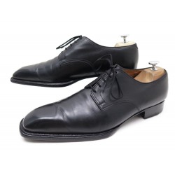 CHAUSSURES JM WESTON BEAUBOURG DERBY 10.5D 4405 EN CUIR NOIR BLACK SHOES 770