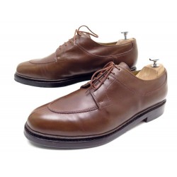 NEUF CHAUSSURES PARABOOT AVIGNON 9 43 COUSU NORVEGIEN DERBY MARRON SHOES 370€