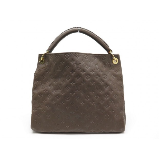 NEUF SAC A MAIN LOUIS VUITTON ARTSY CUIR MONOGRAM EMPREINTE MARRON PURSE 2360€