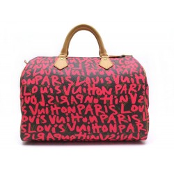 COLLECTOR NEUF SAC A MAIN LOUIS VUITTON SPEEDY 30 GRAFFITI SPROUSE PURSE 2015€