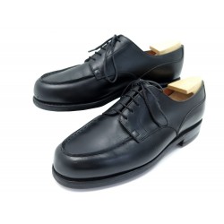 CHAUSSURES JM WESTON 641 DERBY GOLF 7.5E 41.5 l 42 CUIR NOIR + EMBAUCHOIRS 795€