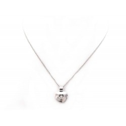 COLLIER CHOPARD HAPPY OR BLANC 