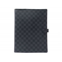 NEUF CONFERENCIER LOUIS VUITTON PORTE DOCUMENTS EN TOILE DAMIER GRAPHITE 640€