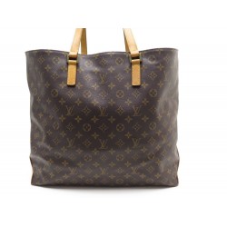 SAC A MAIN LOUIS VUITTON CABAS 41 CM TOILE MONOGRAM MARRON BROWN HAND BAG 1040