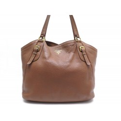  SAC PRADA CUIR MARRON 