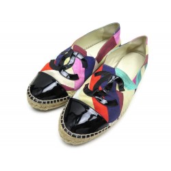 CHAUSSURES CHANEL ESPADRILLES MULTICOLORE 