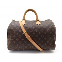 NEUF SAC A MAIN LOUIS VUITTON SPEEDY 35 BANDOULIERE MONOGRAM 