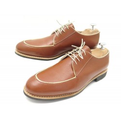 NEUF CHAUSSURES PARABOOT GEMME 7.5 CUIR GRAINE 