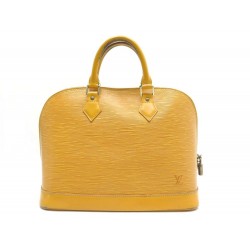 VNTAGE SAC LOUIS VUITTON ALMA CUIR EPI JAUNE 