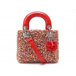 NEUF SAC A MAIN DIOR MINI LADY BEADS CROISIERE 2016 