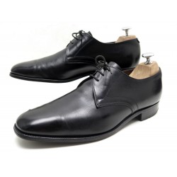 CHAUSSURES CHURCH'S DERBY 3 OEILLETS 9F 43 CUIR NOIR BLACK LEATHER SHOES 620€