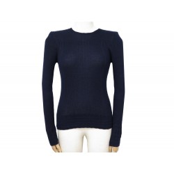 PULL CHANEL CACHEMIRE BLEU MARINE T42 