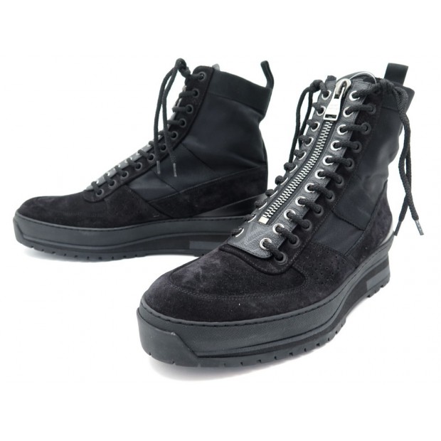 Louis Vuitton, Shoes, Louis Vuitton Monogram Harlem Sneaker Boots Suede Lv  Size 5 Uk 115 Us