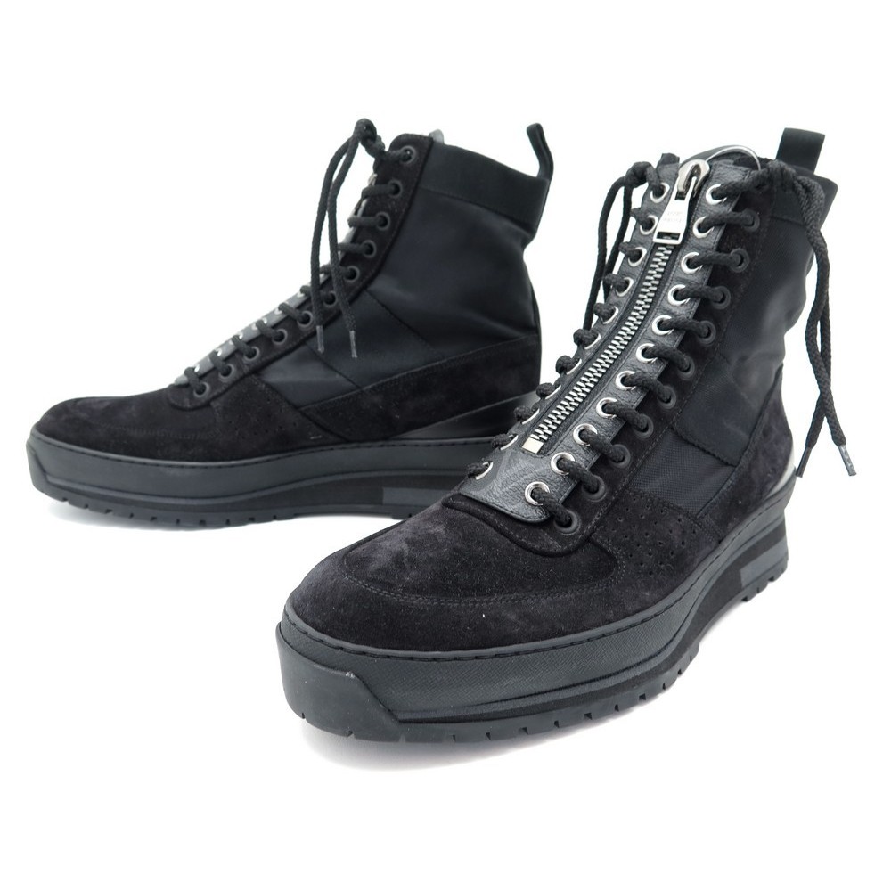 black louis vuitton boots