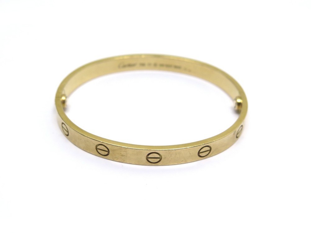 bracelet cartier en or prix