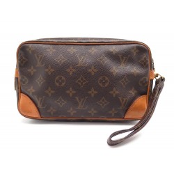 SAC A MAIN LOUIS VUITTON MARLY POCHETTE EN TOILE MONOGRAM LV POUCH CLUTCH 500€