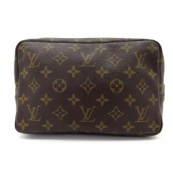 VINTAGE TROUSSE DE TOILETTE LOUIS VUITTON SAC POCHETTE 22 MONOGRAM POUCH