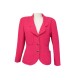 NEUF VESTE DE TAILLEUR CHANEL BOUTIQUE 40 L TWEED ROSE FUSHIA PINK JACKET 4200€