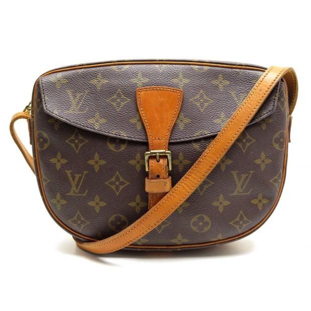 Jeune fille cloth handbag Louis Vuitton Brown in Cloth - 33826848