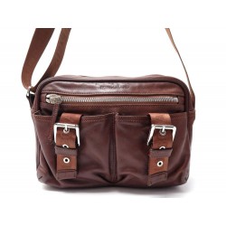 SAC A MAIN LONGCHAMP BESACE CUIR MARRON 