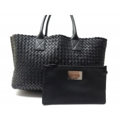 SAC A MAIN BOTTEGA VENETA HIPPO MM CABAS 40 CM CUIR TRESSE EDITION LIMITEE 9000€