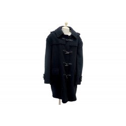 MANTEAU DUFFLE COAT BURBERRY EN LAINE NOIR BLOUSON MENS DUFFLE 25 COAT 1200€