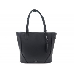 NEUF SAC A MAIN TUMI NONIE 117426-1041 CUIR GRAINE NOIR NEW LEATHER HANDBAG 545€