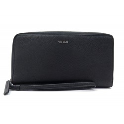 NEUF PORTEFEUILLE DE VOYAGE TUMI BELDEN 125076 EN CUIR GRAINE TRAVEL WALLET 295€