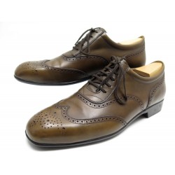 CHAUSSURES JM WESTON 607 CUIR MARRON 